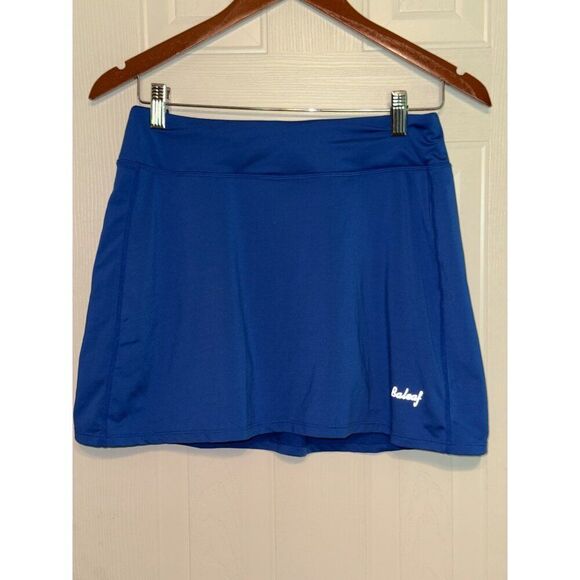 Baleaf  Athletic Pull On Blue Mini Skort Golf Tennis Skirt Size Medium - Picture 1 of 13